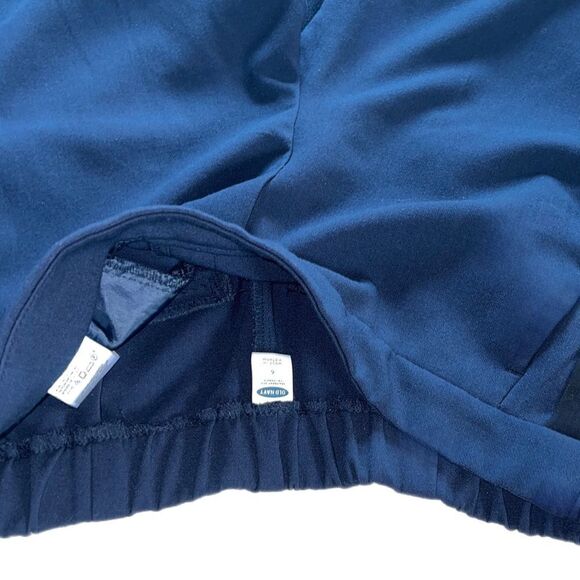 Old Navy Ankle Trouser Pants - Navy Blue (6) - Picture 12 of 14